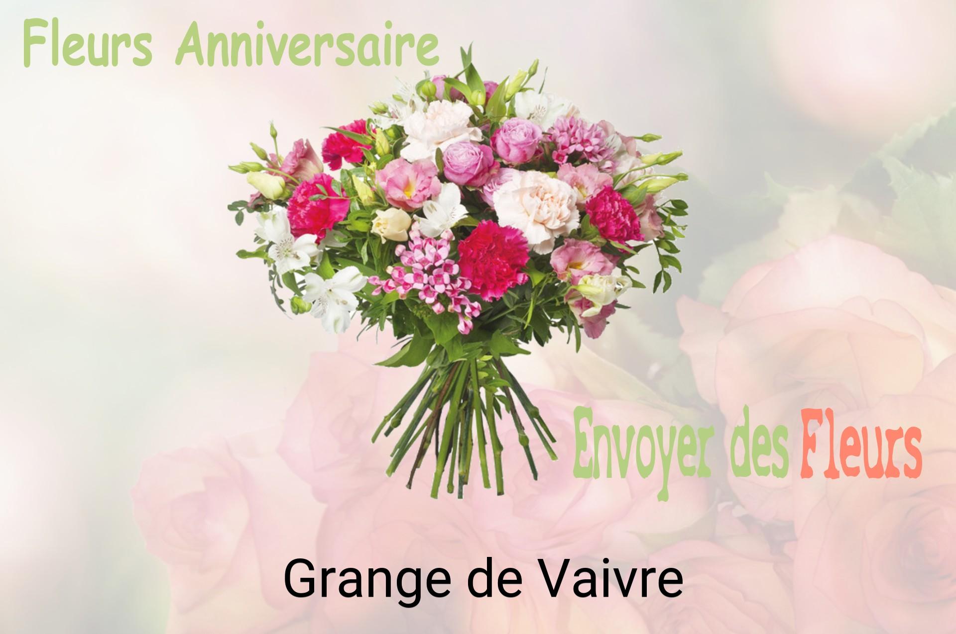 Bouquet de fleurs d’anniversaire livré à Grange-de-Vaivre