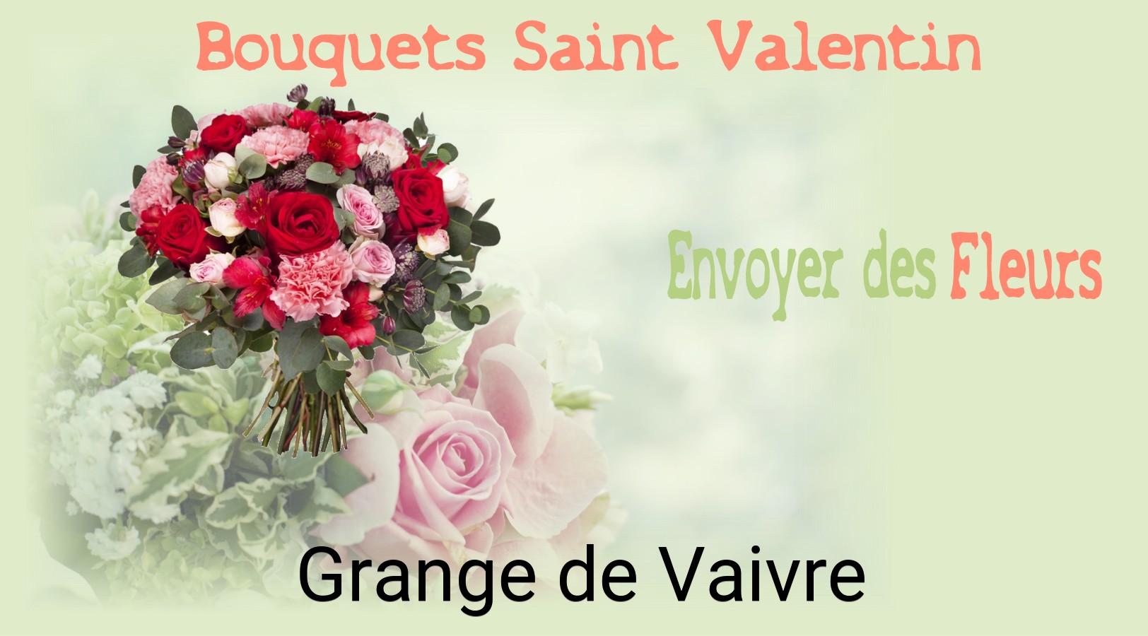 Roses de Saint-Valentin livrées à Grange-de-Vaivre